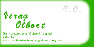 virag olbort business card